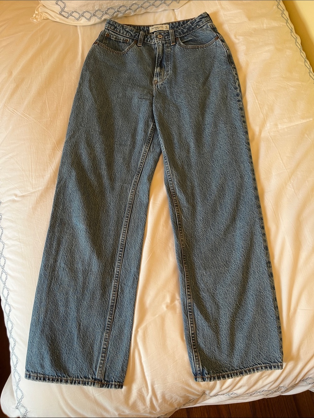 Abercrombie The Loose High Rise Curve Love Size 0/25